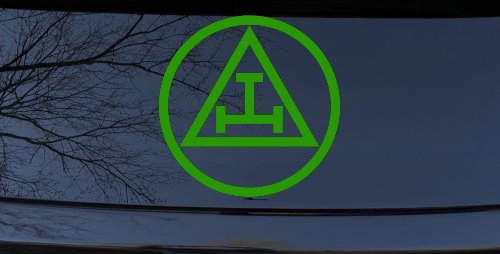 Royal Arch Masonry Mason Freemason Car or Truck Window Decal Sticker