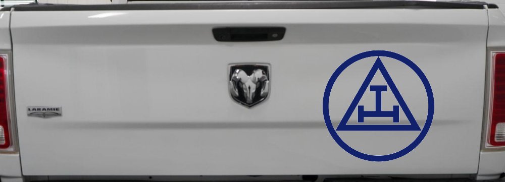 Royal Arch Masonry Mason Freemason Car or Truck Window Decal Sticker