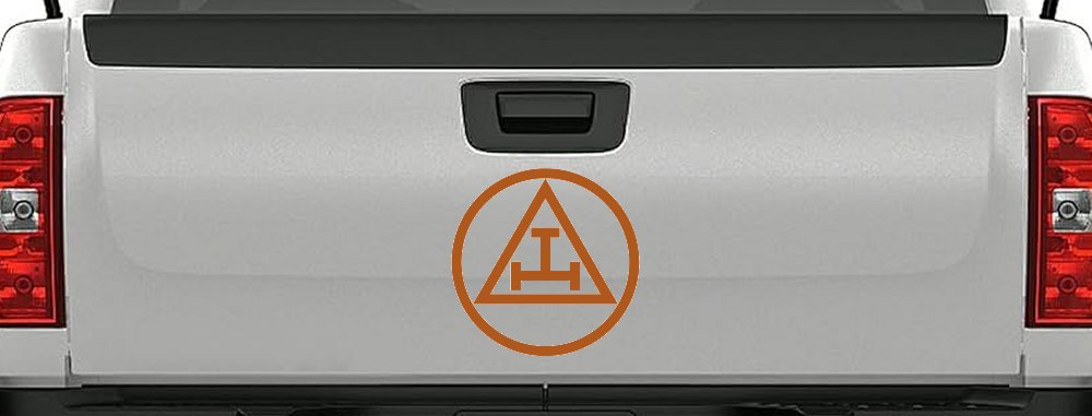 Royal Arch Masonry Mason Freemason Car or Truck Window Decal Sticker