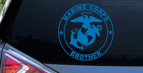 Marine Corps Brother Seal Military Car or Truck Window Decal Sticker