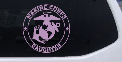 Marine Corps Daughter Seal Military Car or Truck Window Decal Sticker