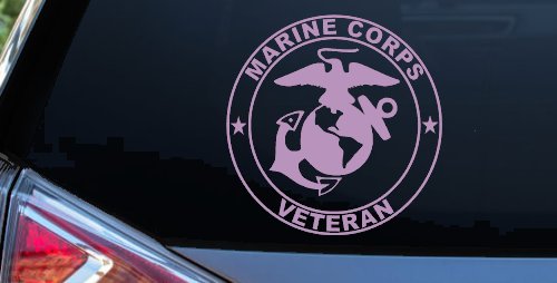 Marine Corps Veteran Seal Military Car or Truck Window Decal Sticker