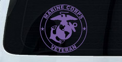 Marine Corps Veteran Seal Military Car or Truck Window Decal Sticker
