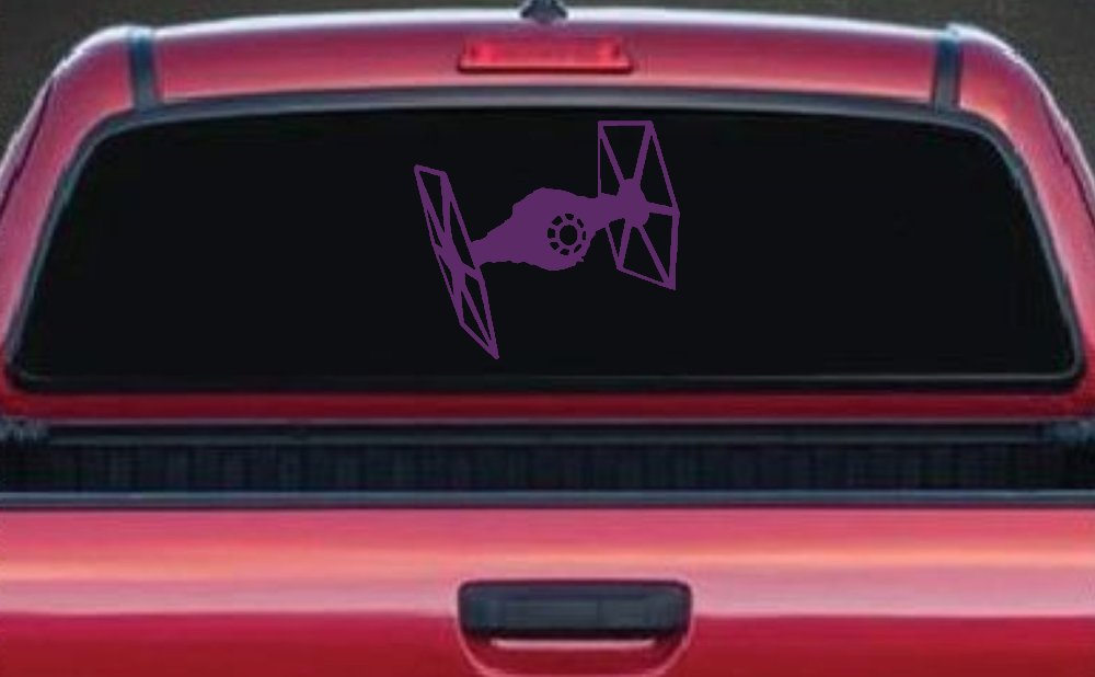 Tie Fighter Sci Fi Car or Truck Window Decal Sticker