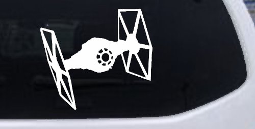 Tie Fighter Sci Fi Car or Truck Window Decal Sticker
