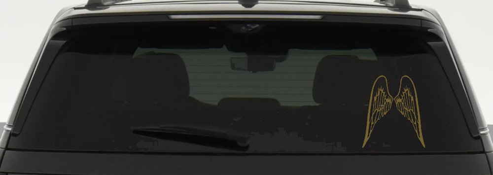 Angel Wings Christian Car or Truck Window Decal Sticker