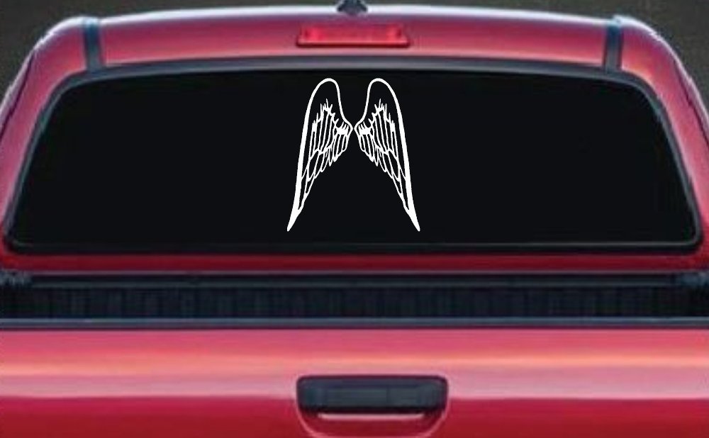 Angel Wings Christian Car or Truck Window Decal Sticker