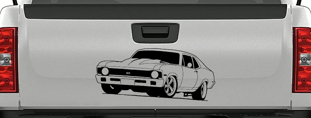 Chevy Nova Car or Truck Window Decal Sticker