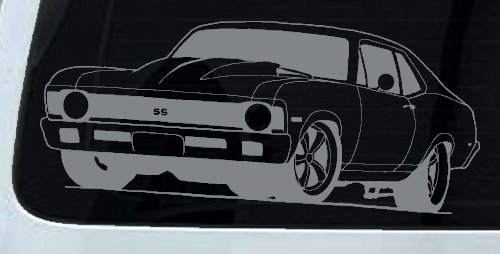 Chevy Nova Car or Truck Window Decal Sticker
