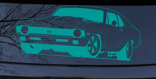 Chevy Nova Car or Truck Window Decal Sticker