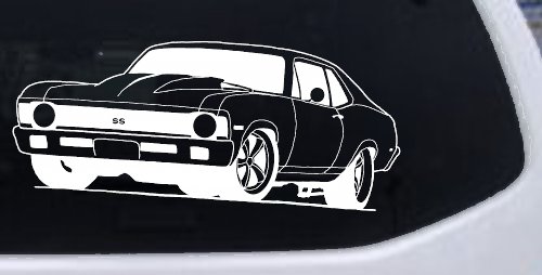 Chevy Nova Car or Truck Window Decal Sticker
