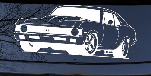 Chevy Nova Car or Truck Window Decal Sticker