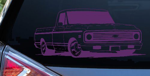 Classic Chevrolet C10 Truck Garage Decals Car or Truck Window Decal Sticker