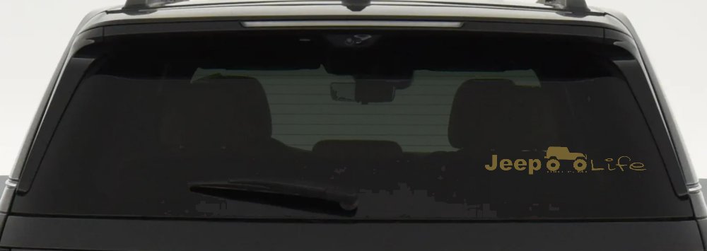 Jeep Thats My Life Off Road Car or Truck Window Decal Sticker