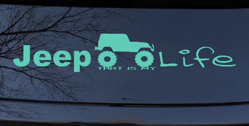 Jeep Thats My Life Off Road Car or Truck Window Decal Sticker
