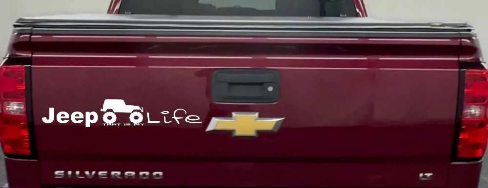 Jeep Thats My Life Off Road Car or Truck Window Decal Sticker