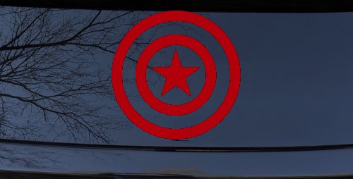 Captain America Shield Sci Fi Car or Truck Window Decal Sticker