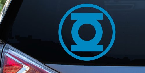Green Lantern Sci Fi Car or Truck Window Decal Sticker