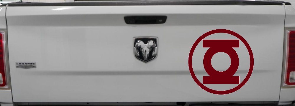 Green Lantern Sci Fi Car or Truck Window Decal Sticker