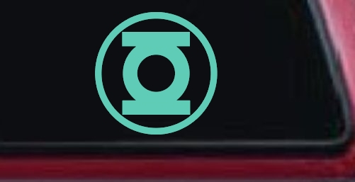 Green Lantern Sci Fi Car or Truck Window Decal Sticker