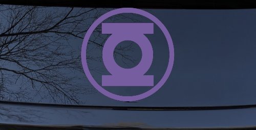 Green Lantern Sci Fi Car or Truck Window Decal Sticker