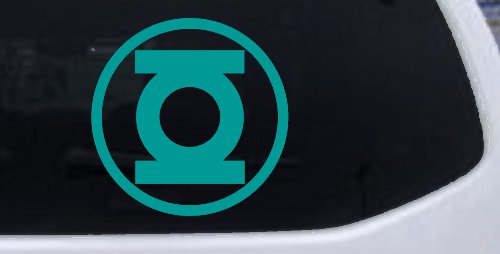 Green Lantern Sci Fi Car or Truck Window Decal Sticker