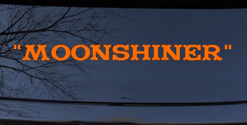 Moonshiner Country Car or Truck Window Decal Sticker