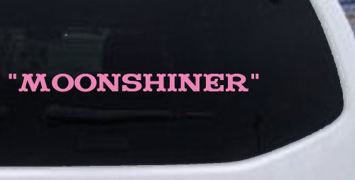 Moonshiner Country Car or Truck Window Decal Sticker