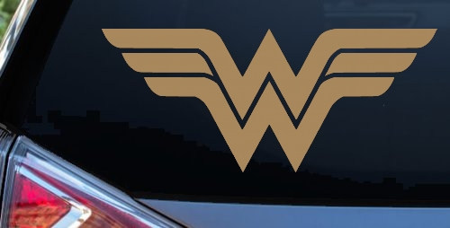 Wonder Woman Sci Fi Car or Truck Window Decal Sticker