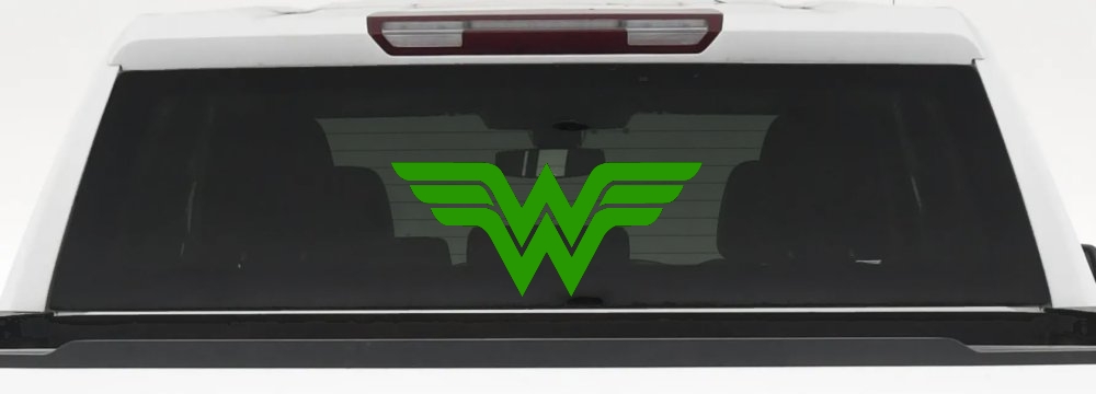 Wonder Woman Sci Fi Car or Truck Window Decal Sticker
