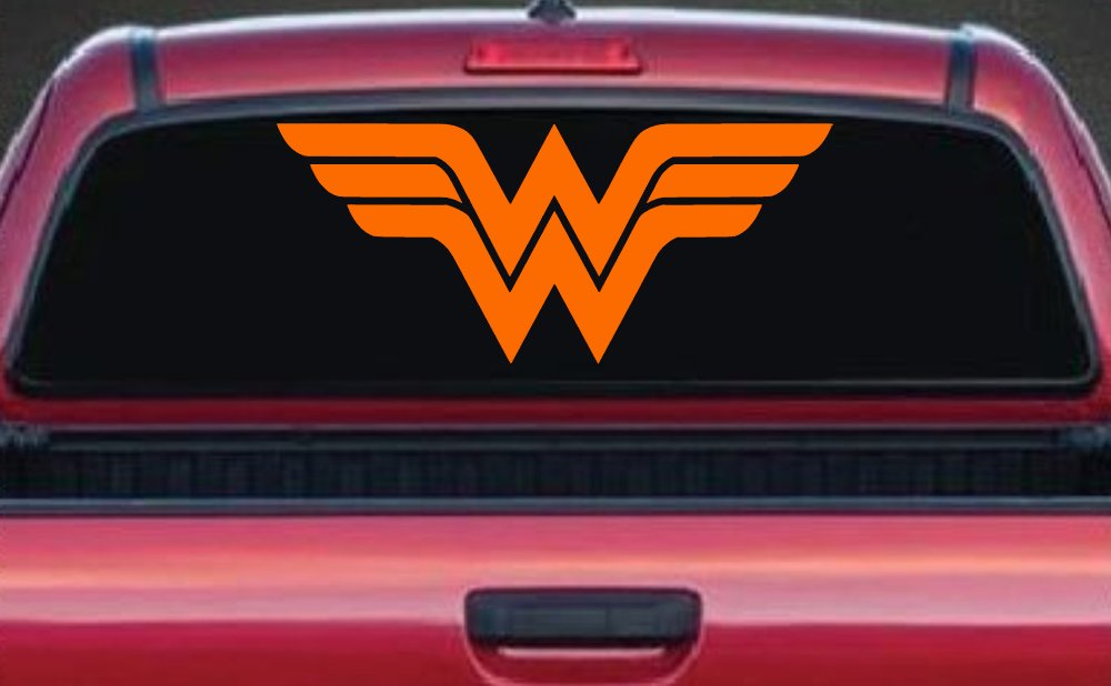 Wonder Woman Sci Fi Car or Truck Window Decal Sticker