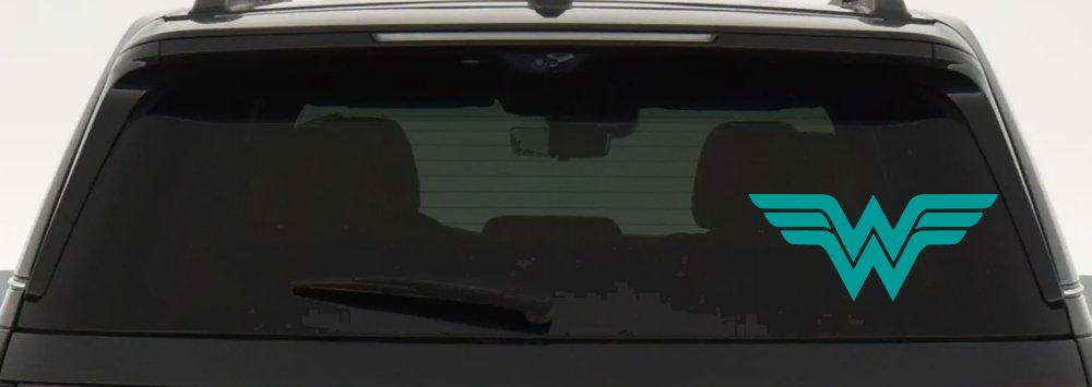 Wonder Woman Sci Fi Car or Truck Window Decal Sticker