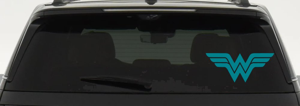 Wonder Woman Sci Fi Car or Truck Window Decal Sticker