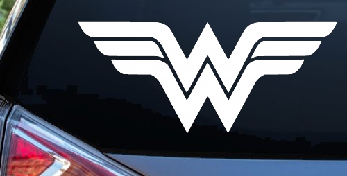 Wonder Woman Sci Fi Car or Truck Window Decal Sticker