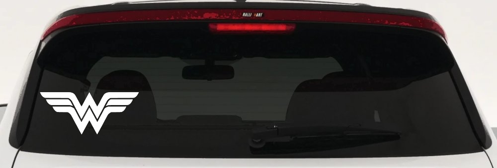 Wonder Woman Sci Fi Car or Truck Window Decal Sticker