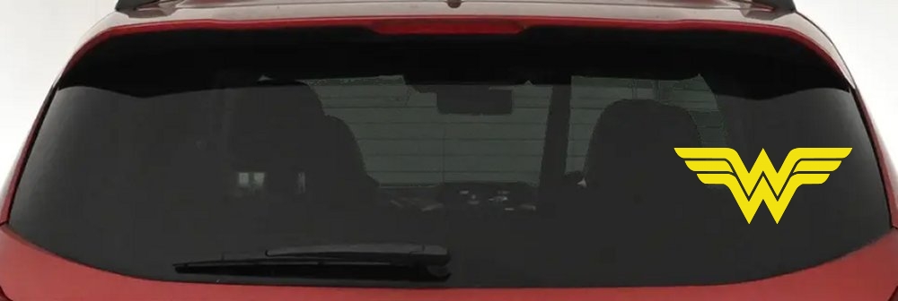 Wonder Woman Sci Fi Car or Truck Window Decal Sticker