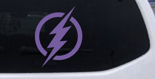 The Flash Sci Fi Car or Truck Window Decal Sticker (Purple)