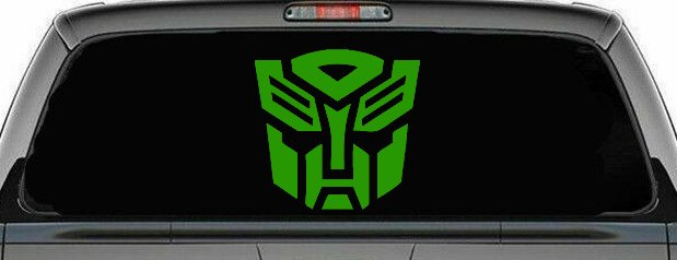 Transformers Autobot Sci Fi Car or Truck Window Decal Sticker