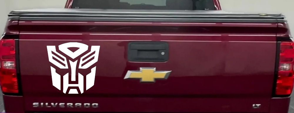 Transformers Autobot Sci Fi Car or Truck Window Decal Sticker