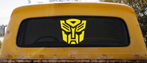 Transformers Autobot Sci Fi Car or Truck Window Decal Sticker