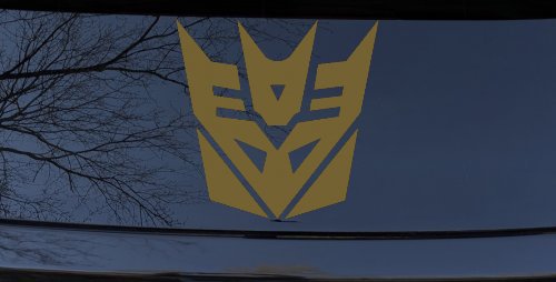Transformers Decepticon Sci Fi Car or Truck Window Decal Sticker