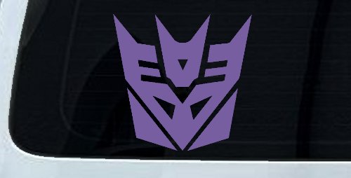 Transformers Decepticon Sci Fi Car or Truck Window Decal Sticker