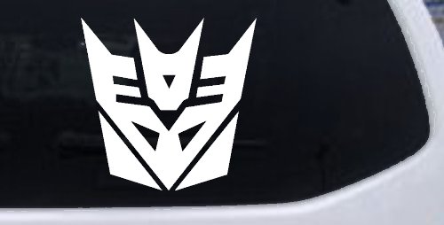 Transformers Decepticon Sci Fi Car or Truck Window Decal Sticker