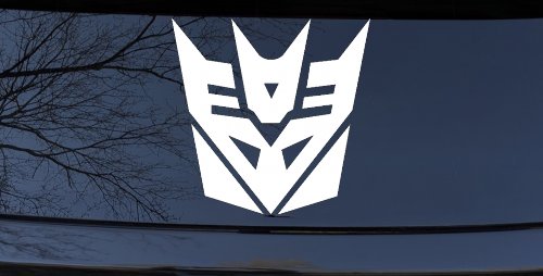 Transformers Decepticon Sci Fi Car or Truck Window Decal Sticker