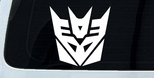 Transformers Decepticon Sci Fi Car or Truck Window Decal Sticker