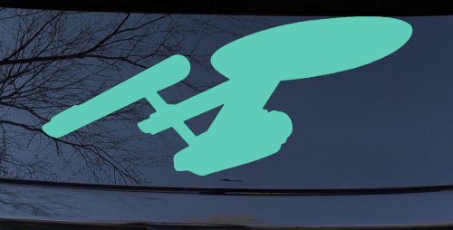 Enterprise Sci Fi Car or Truck Window Decal Sticker