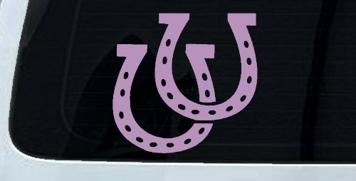 Horseshoes Animals Car or Truck Window Decal Sticker
