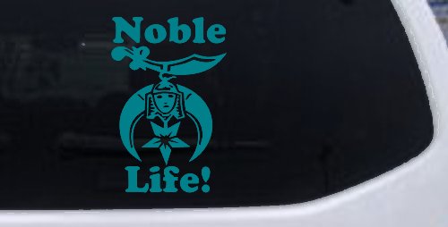 Noble Life Shriner Other Car or Truck Window Decal Sticker