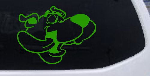 Scooby Doo Tongue Wagging Cartoons Car or Truck Window Decal Sticker