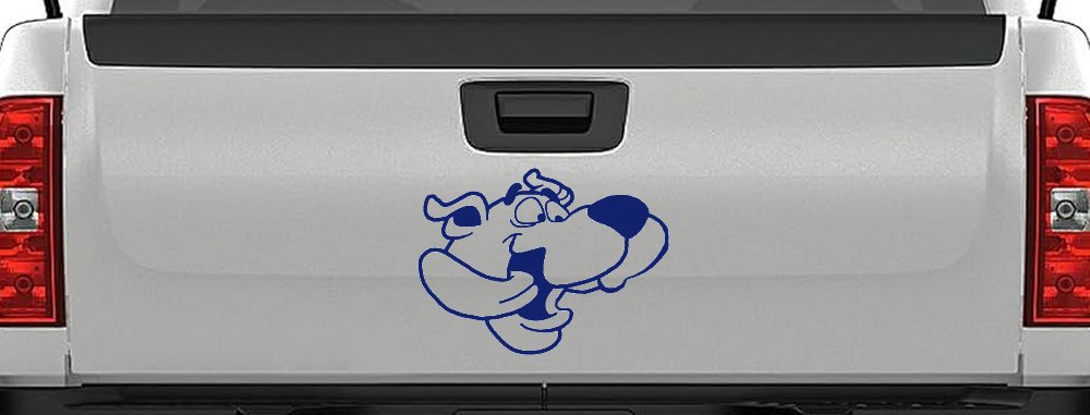 Scooby Doo Tongue Wagging Cartoons Car or Truck Window Decal Sticker